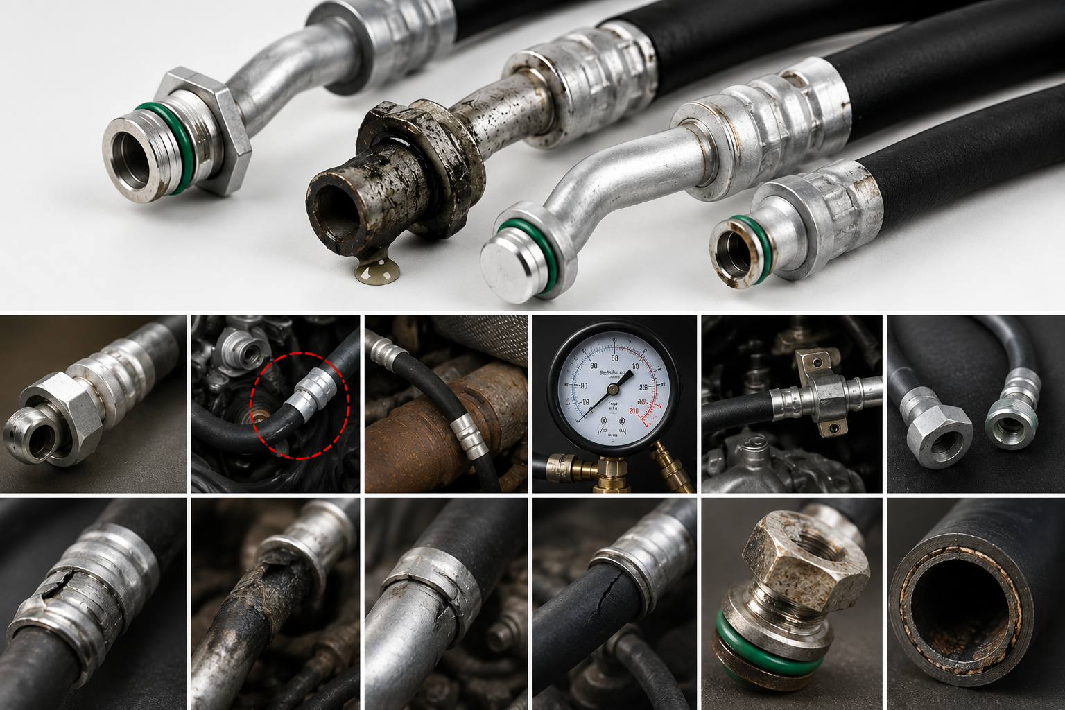 AC hose failure causes overview